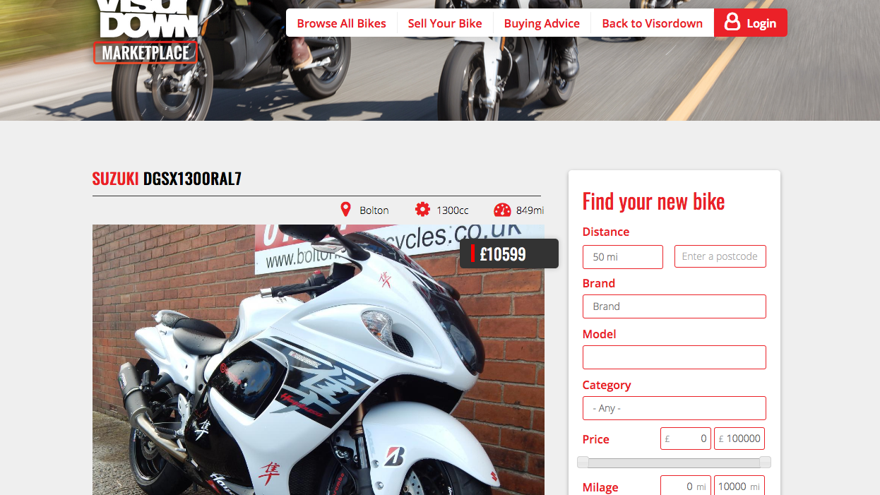 2017 Suzuki Hayabusa